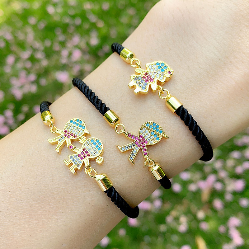 Pulsera de moda   regalo de pulsera de pareja de niña clásica coreana al por mayor NHAS213489