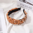 NHUX796720-Earthy-Suede-Pearl-Braid-Hairband