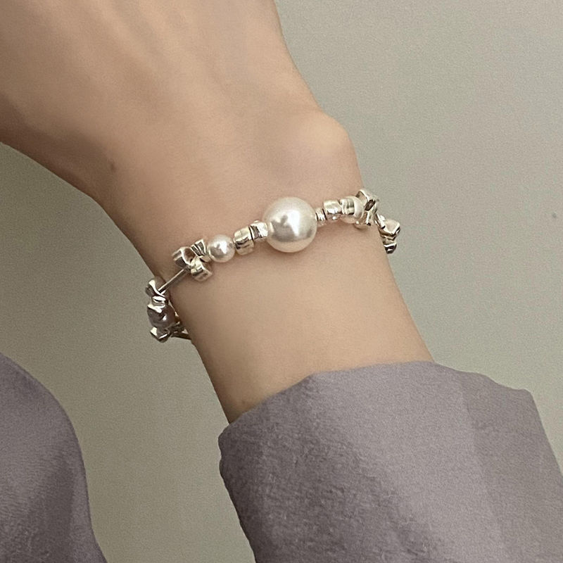 Estilo Simple Estilo Clásico Ronda Latón Con Cuentas Pulsera