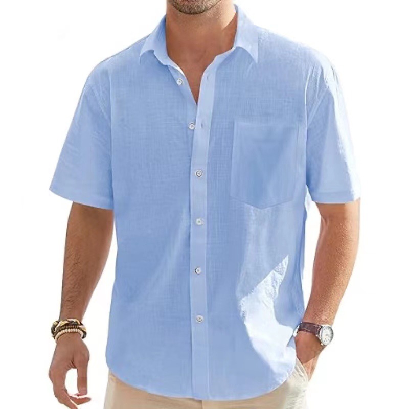 Hombres Color Sólido Labor De Retazos Camisa Polo Ropa hombre