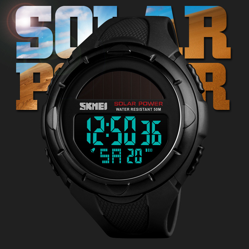 Estilo Simple Geométrico Hebilla Electrónico Relojes Hombre