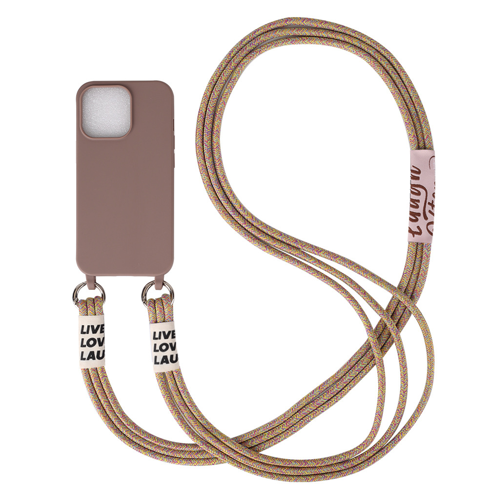 tpu Color Sólido Dulce Estilo Simple Cordón para teléfono móvil Accesorios para teléfono