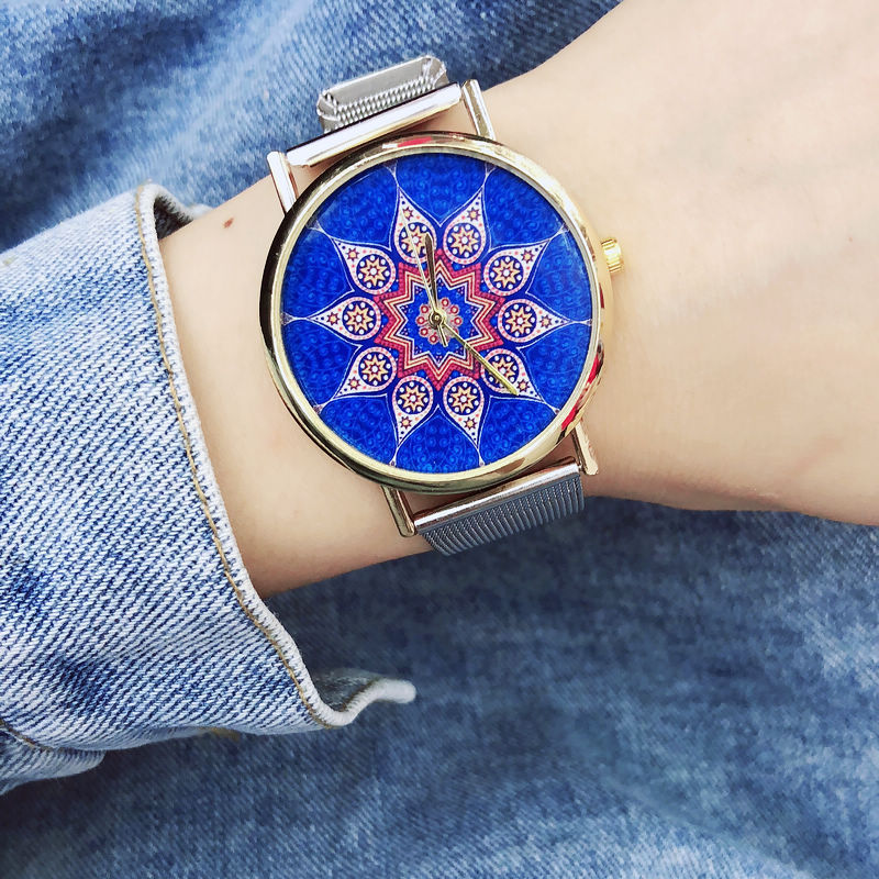 Estilo Simple Geométrico Hebilla Cuarzo Relojes de mujer