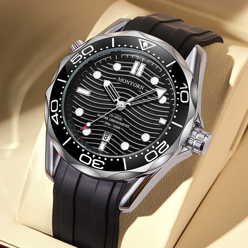 Ropa De Calle Ondas Hebilla Cuarzo Relojes Hombre