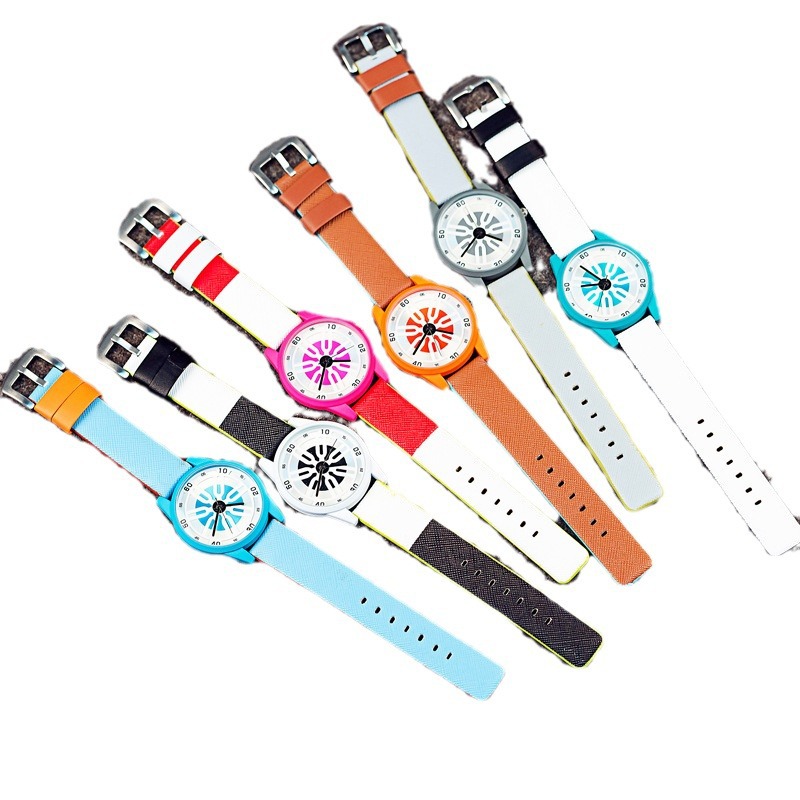 Estilo Simple Color Sólido Hebilla Cuarzo Relojes de mujer