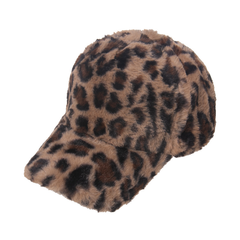 Unisexo Estilo Simple Leopardo Aleros Planos Gorra De Beisbol